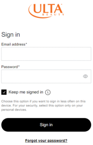 Ulta Credit Card Login