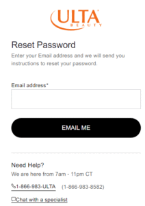 Ulta Credit Card Login
