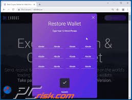 Exodus Wallet Login